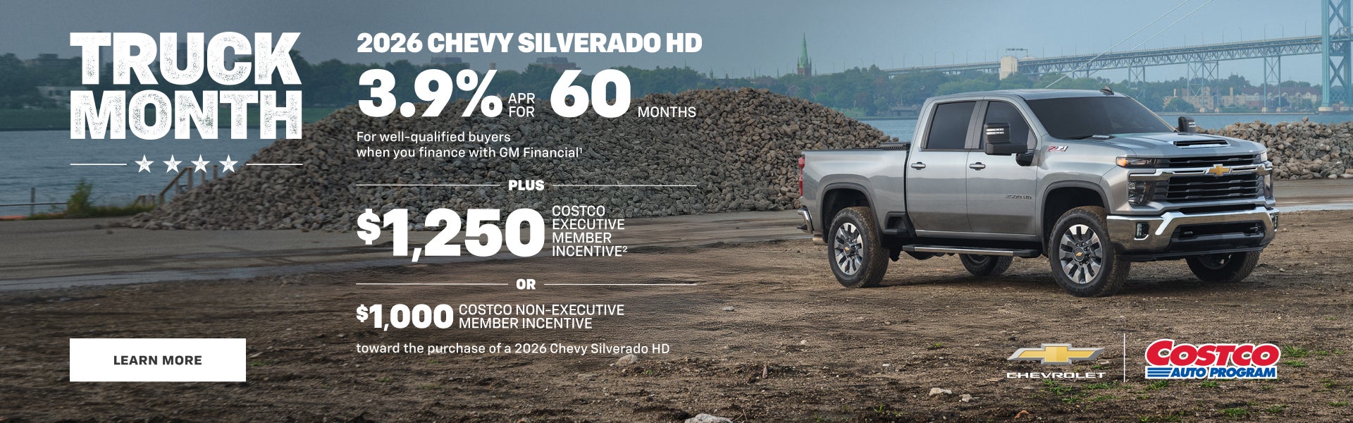 2026 Chevy Silverado HD. 3.9% APR for 60 Months For well-qualified buyers when you finance with G...